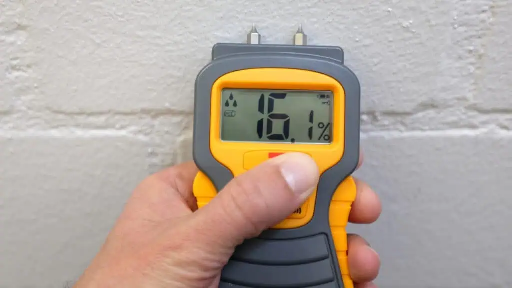 Een vochtmeter om lekkages in je huis op te sporen.